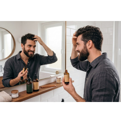 Peut-on mettre de l'huile à barbe sur les cheveux ? | Men Who Care